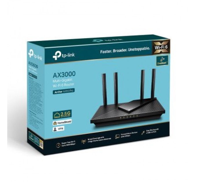 TP-Link Маршрутизатор TP-Link ARCHER-AX55-PRO