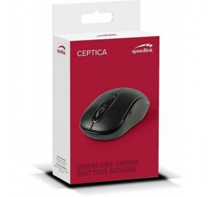 Speedlink Мишка Speedlink Ceptica Wireless Black (SL-630013-BKBK)