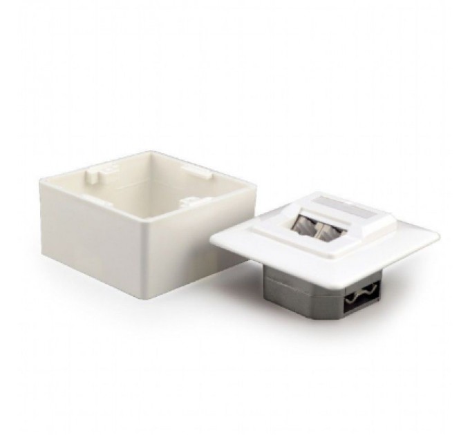 Cablexpert Комп'ютерна розетка RJ45x2 FTP cat.6 Cablexpert (MWS-2S6-01)