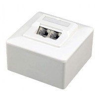 Комп'ютерна розетка RJ45x2 FTP cat.6 Cablexpert (MWS-2S6-01)