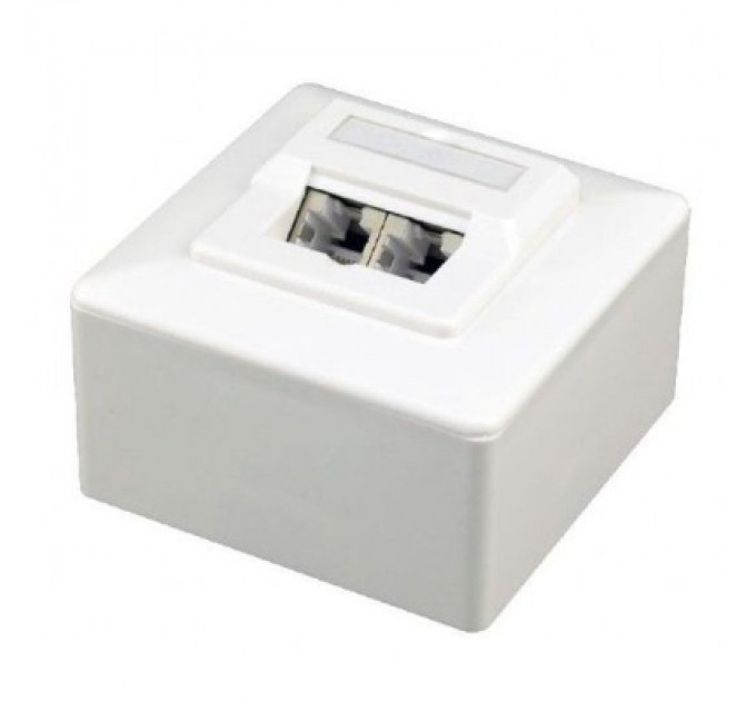 Cablexpert Комп'ютерна розетка RJ45x2 FTP cat.6 Cablexpert (MWS-2S6-01)