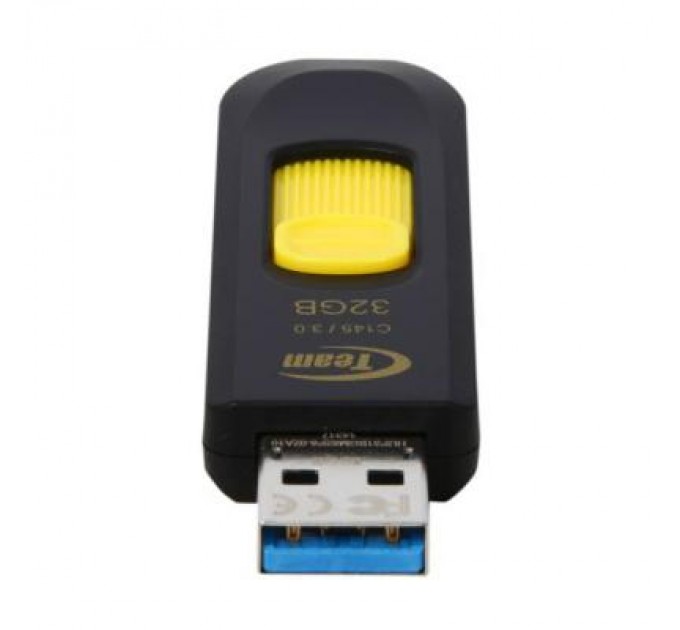Team USB флеш накопичувач Team 32GB C145 Yellow USB 3.0 (TC145332GY01)