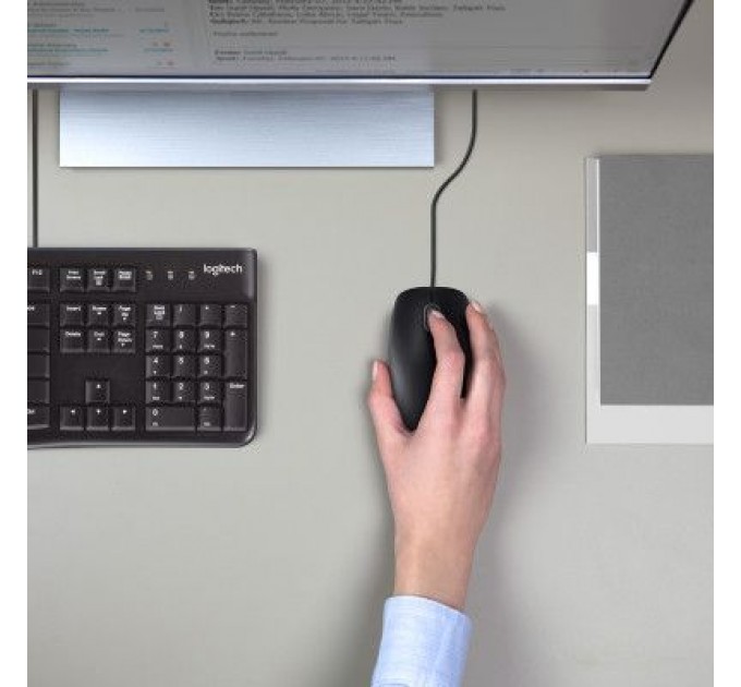 Logitech Мишка Logitech B110 Silent Black (910-005508)