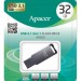 Apacer USB флеш накопичувач Apacer 32GB AH360 Ashy USB 3.1 Gen1 (AP32GAH360A-1)