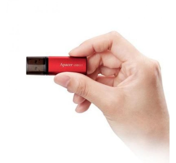 Apacer USB флеш накопичувач Apacer 128GB AH25B Red USB 3.1 Gen1 (AP128GAH25BR-1)