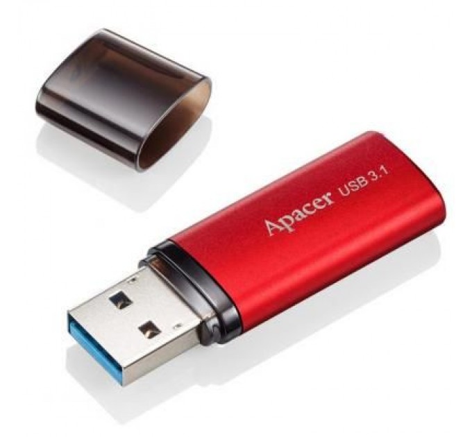 Apacer USB флеш накопичувач Apacer 128GB AH25B Red USB 3.1 Gen1 (AP128GAH25BR-1)