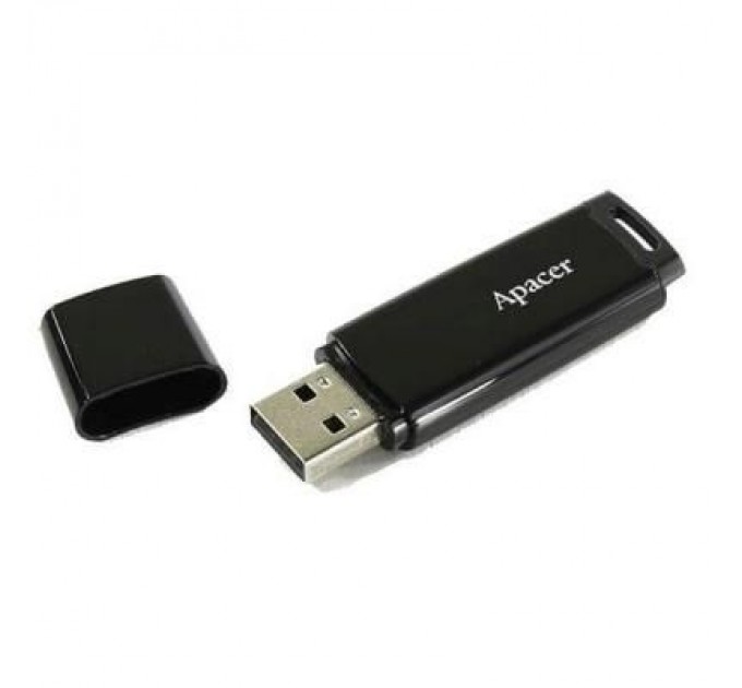 Apacer USB флеш накопичувач Apacer 32GB AH336 Black USB 2.0 (AP32GAH336B-1)