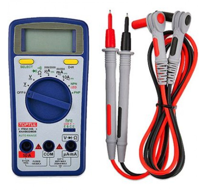 Toptul Цифровий мультиметр Toptul EAAB0260E