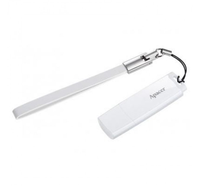 Apacer USB флеш накопичувач Apacer 32GB AH336 White USB 2.0 (AP32GAH336W-1)