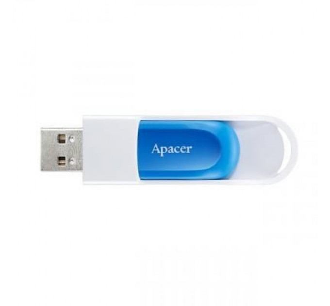 Apacer USB флеш накопичувач Apacer 64GB AH23A White USB 2.0 (AP64GAH23AW-1)