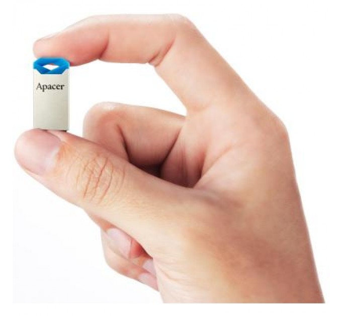 Apacer USB флеш накопичувач Apacer 64GB AH111 Blue USB 2.0 (AP64GAH111U-1)