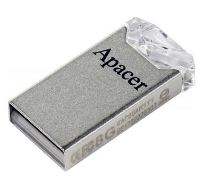 Apacer USB флеш накопичувач Apacer 64GB AH111 Crystal USB 2.0 (AP64GAH111CR-1)