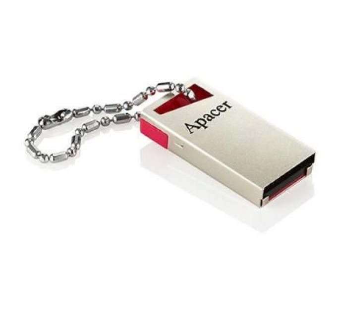 Apacer USB флеш накопичувач Apacer 64GB AH112 Red USB 2.0 (AP64GAH112R-1)