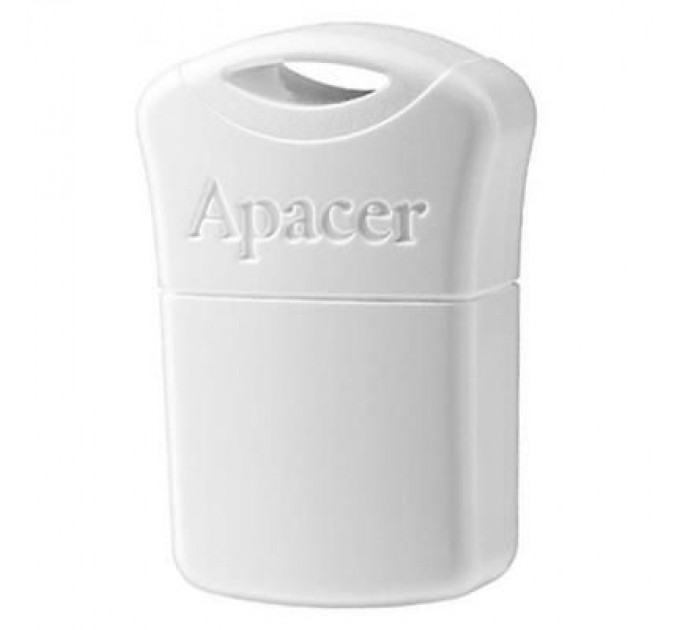 Apacer USB флеш накопичувач Apacer 64GB AH116 White USB 2.0 (AP64GAH116W-1)