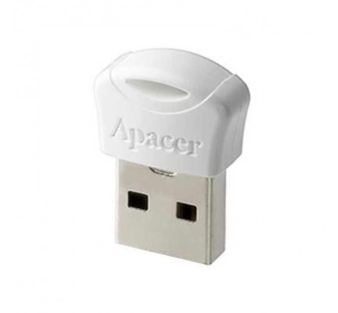 Apacer USB флеш накопичувач Apacer 64GB AH116 White USB 2.0 (AP64GAH116W-1)