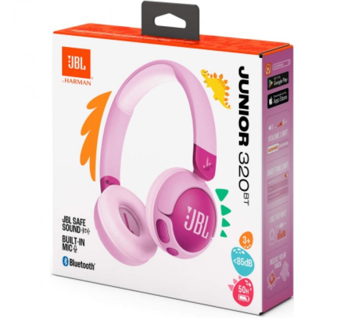 JBL Навушники JBL JR 320BT Purple (JBLJR320BTPUR)
