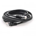Ritar Патч-корд 15м, UTP, Cat.6, RJ45, CU, black Ritar (PCR-CU6/15BK)