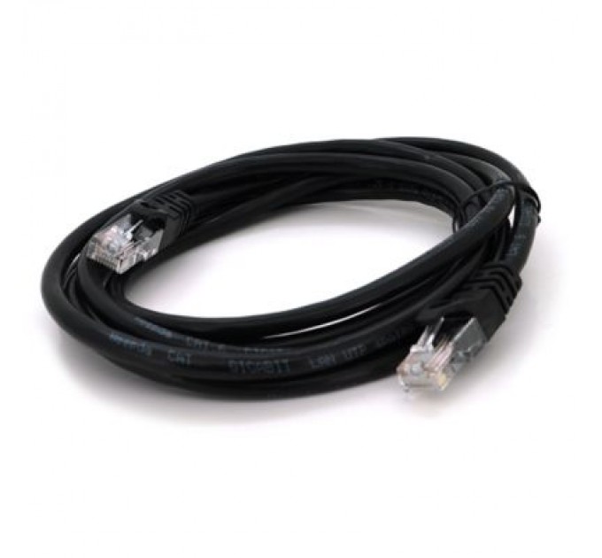 Ritar Патч-корд 1м, UTP, Cat.6, RJ45, CU, black Ritar (PCR-CU6/1Bk)