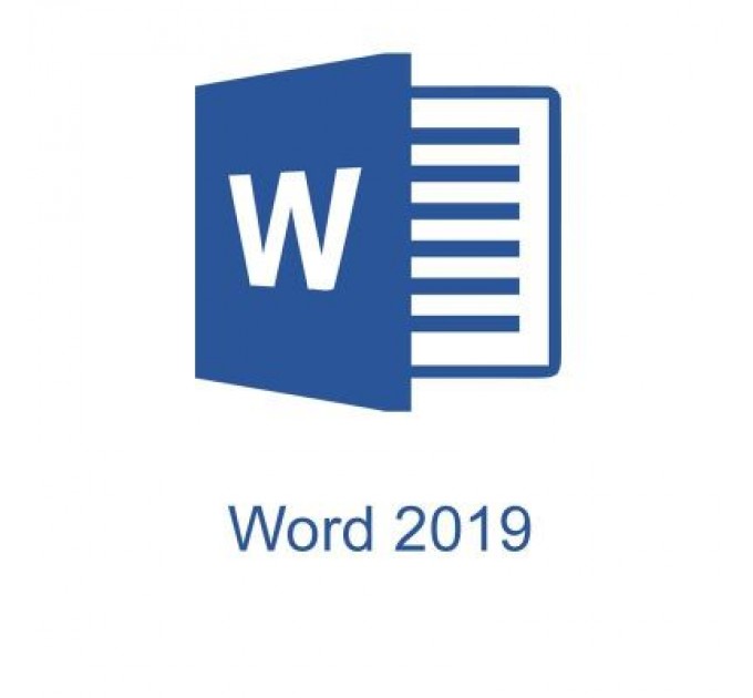 Microsoft Офісний додаток Microsoft Word 2019 Sngl OLP NL (059-09181)