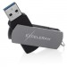 eXceleram USB флеш накопичувач eXceleram 128GB P2 Series Gray/Black USB 3.1 Gen 1 (EXP2U3GB128)