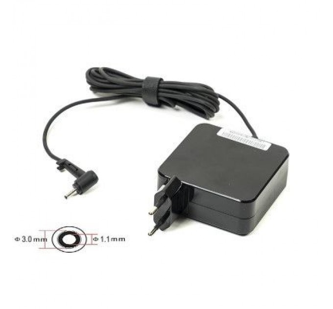PowerPlant Блок живлення до ноутбуку PowerPlant ACER 220V, 19V 65W 3.42A (3.0*1.1) wall mount (WM-AC65F3011)