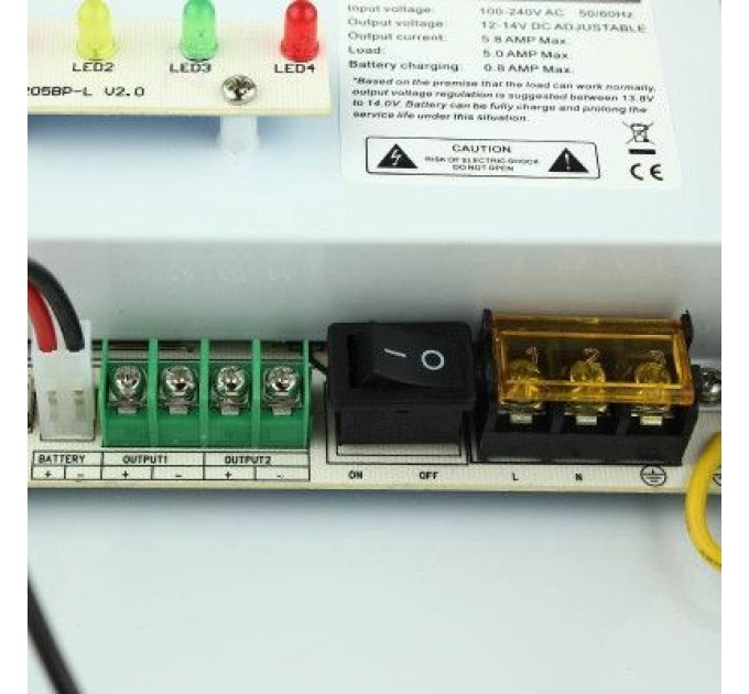 Full Energy Блок живлення для систем відеоспостереження Full Energy BBGP-125W