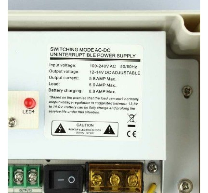 Full Energy Блок живлення для систем відеоспостереження Full Energy BBGP-125W