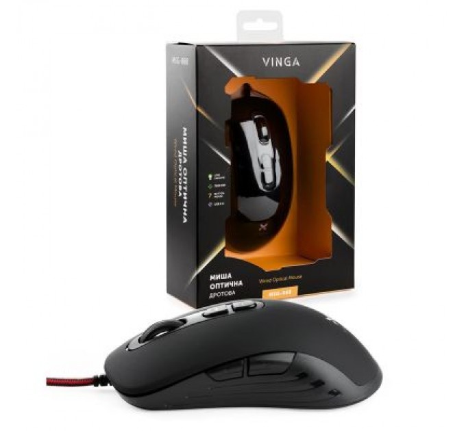 Vinga Мишка Vinga MSG-868 Silent black