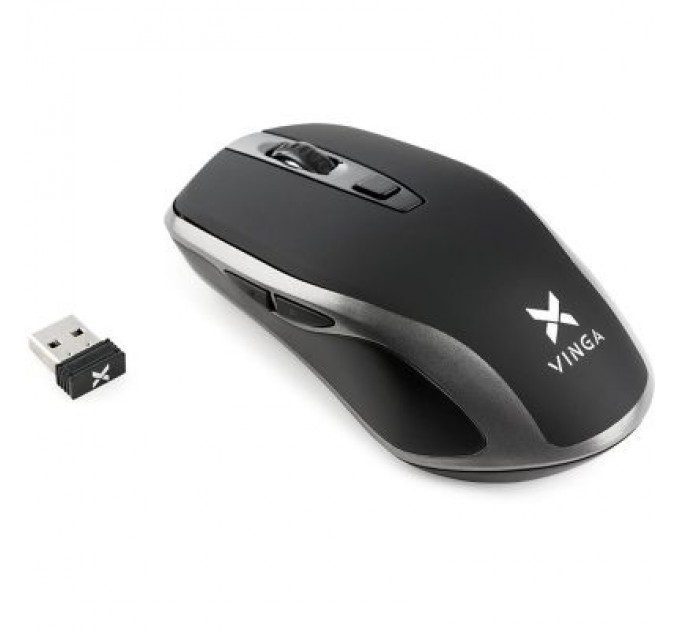 Vinga Мишка Vinga MSW-909 Silent black-grey