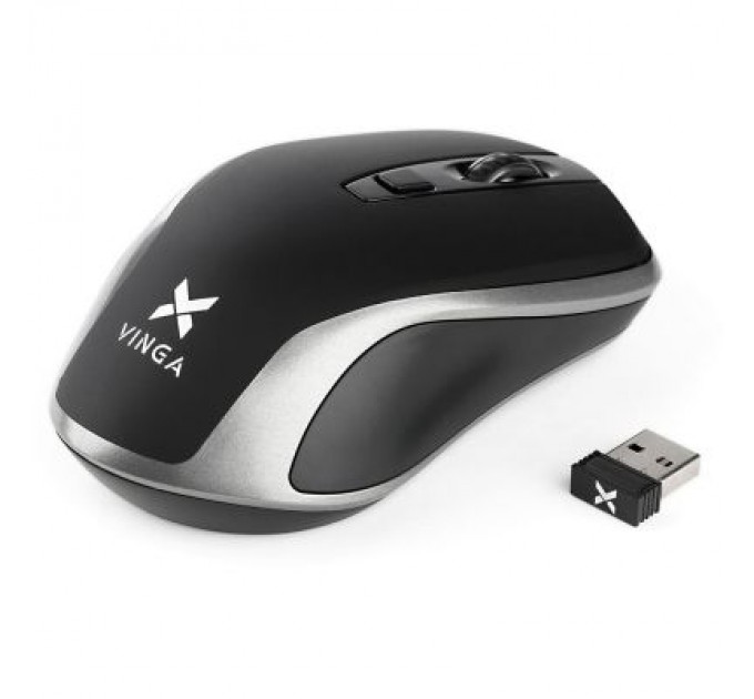 Vinga Мишка Vinga MSW-909 Silent black-grey