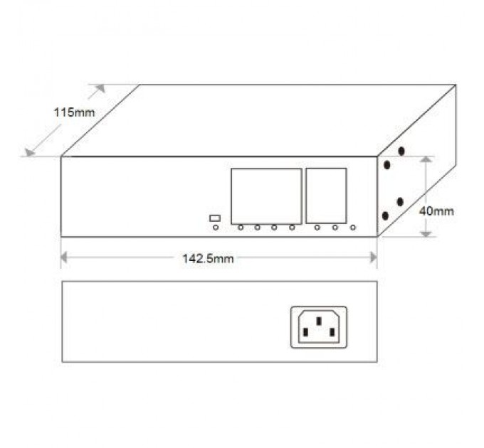 Onv Комутатор мережевий Onv ONV-H1064PLS