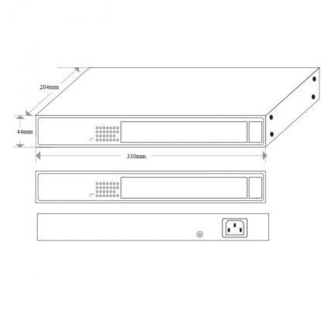 Onv Комутатор мережевий Onv ONV-H1024PLS