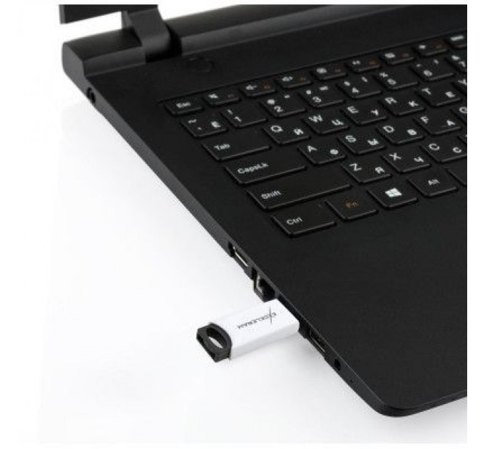 eXceleram USB флеш накопичувач eXceleram 32GB H2 Series White/Black USB 2.0 (EXU2H2W32)