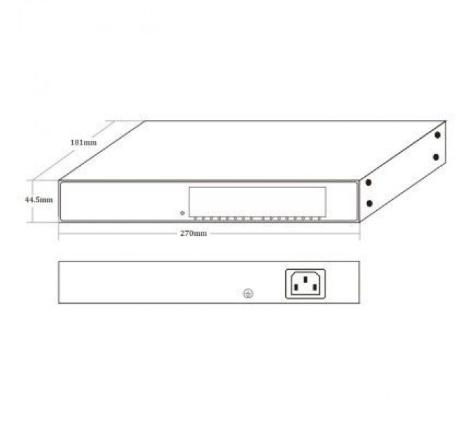 Onv Комутатор мережевий Onv ONV-H1016