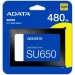 ADATA Накопичувач SSD 2.5" 480GB ADATA (ASU650SS-480GT-R)
