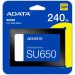 ADATA Накопичувач SSD 2.5" 240GB ADATA (ASU650SS-240GT-R)