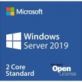 Microsoft ПЗ для сервера Microsoft Windows Server STD CORE 2019 SNGL OLP 2Lic NL CoreLic (9EM-00653)