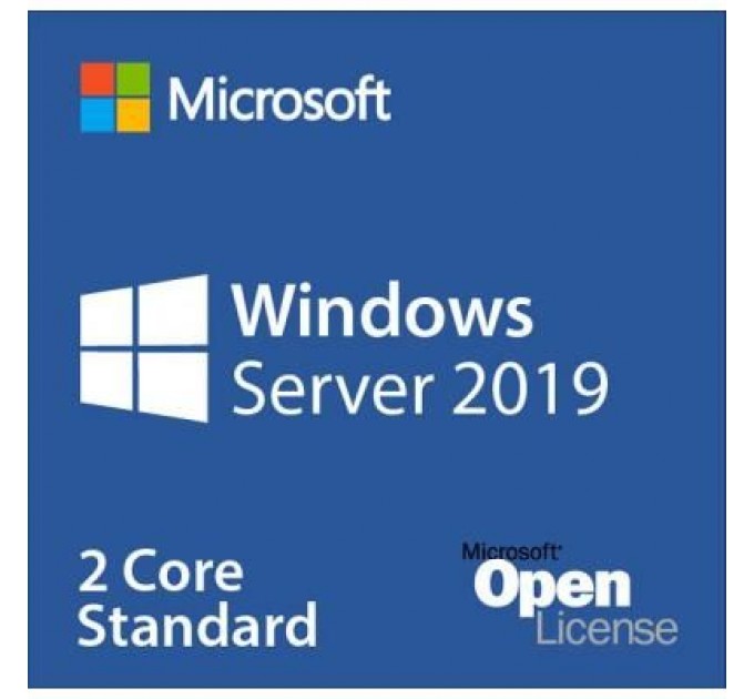Microsoft ПЗ для сервера Microsoft Windows Server STD CORE 2019 SNGL OLP 2Lic NL CoreLic (9EM-00653)