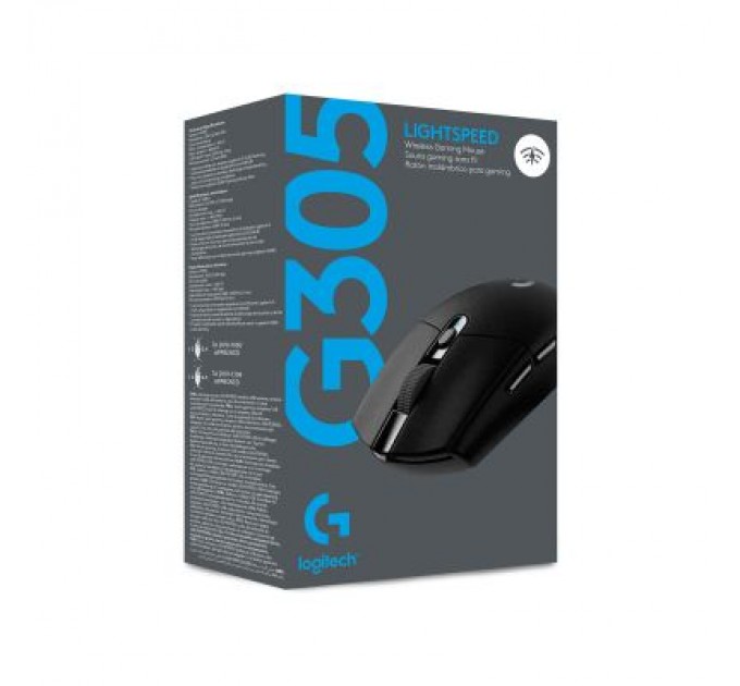 Logitech Мишка Logitech G305 Lightspeed Black (910-005282)