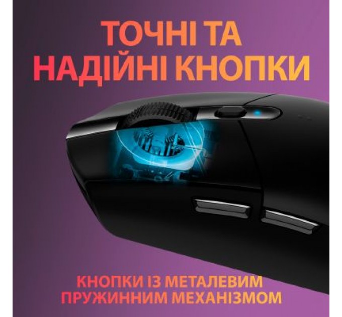 Logitech Мишка Logitech G305 Lightspeed Black (910-005282)