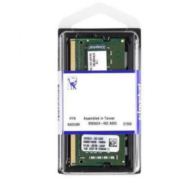Kingston Модуль пам'яті для ноутбука SoDIMM DDR4 8GB 2666 MHz Kingston (KCP426SS8/8)