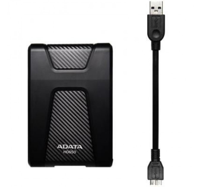 ADATA Зовнішній жорсткий диск 2.5" 1TB ADATA (AHD650-1TU31-CBK)