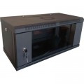 Hypernet Шафа настінна Hypernet 4U 19" 600x450 (WMNC-4U-FLAT-BLACK)
