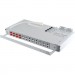 Crosver Патч-панель оптична 1U, FC, сплайс касети S400-A Crosver (FOB 19/1-400A/24-1-24-FC)