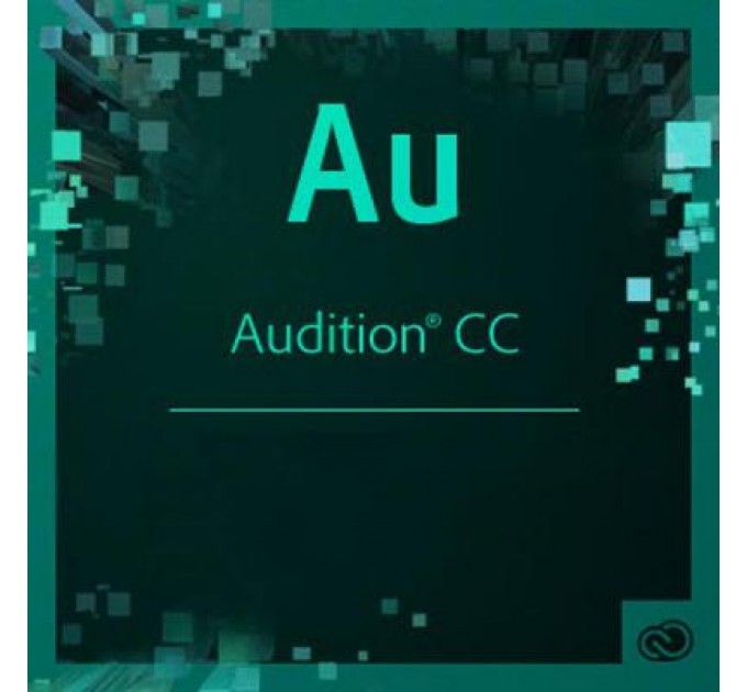 Adobe ПЗ для мультимедіа Adobe Audition CC teams Multiple/Multi Lang Lic Subs New 1Ye (65297746BA01B12)