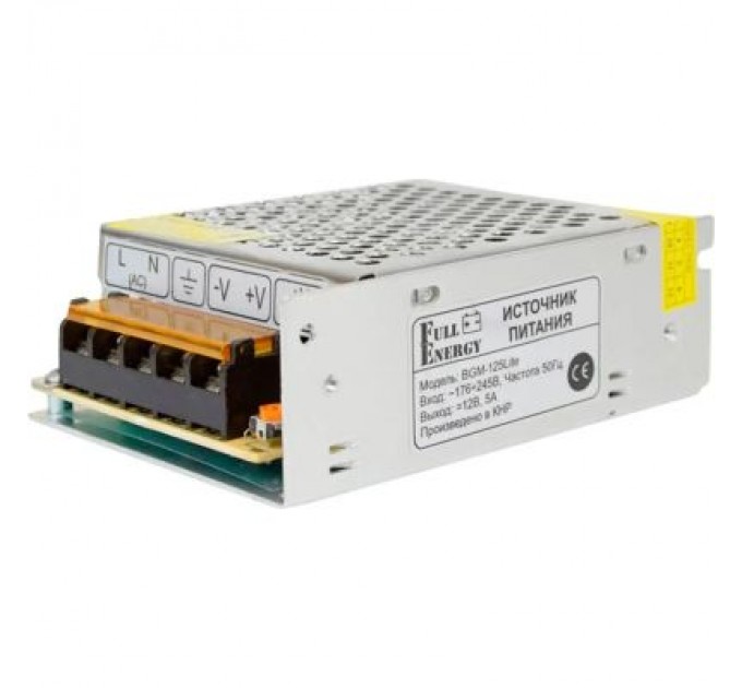 Full Energy Блок живлення для систем відеоспостереження Full Energy BGM-125Lite