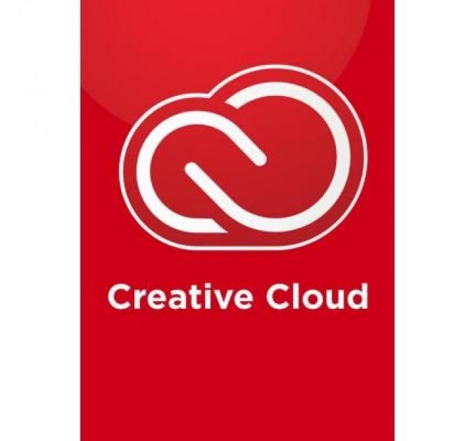 Adobe ПЗ для мультимедіа Adobe Creative Cloud teams Apps Multiple/Multi Lang Lic Subs New 1 (65297752BA01B12)
