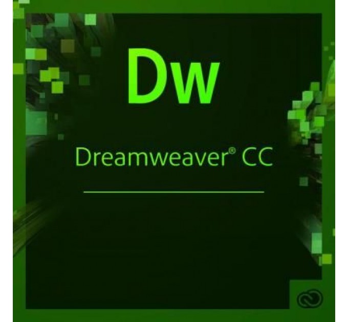Adobe ПЗ для роботи з WEB Adobe Dreamweaver CC teams Multiple/Multi Lang Lic Subs New 1Year (65297796BA01B12)