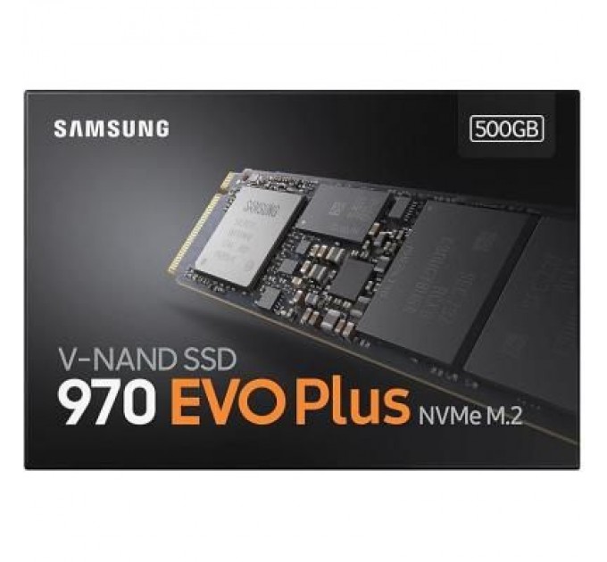 Samsung Накопичувач SSD M.2 2280 500GB 970 EVO Plus Samsung (MZ-V7S500BW)