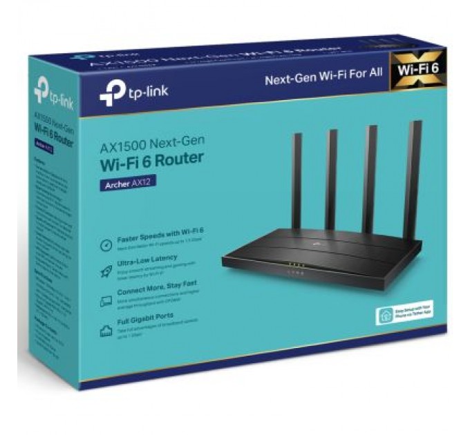 TP-Link Маршрутизатор TP-Link ARCHER-AX12